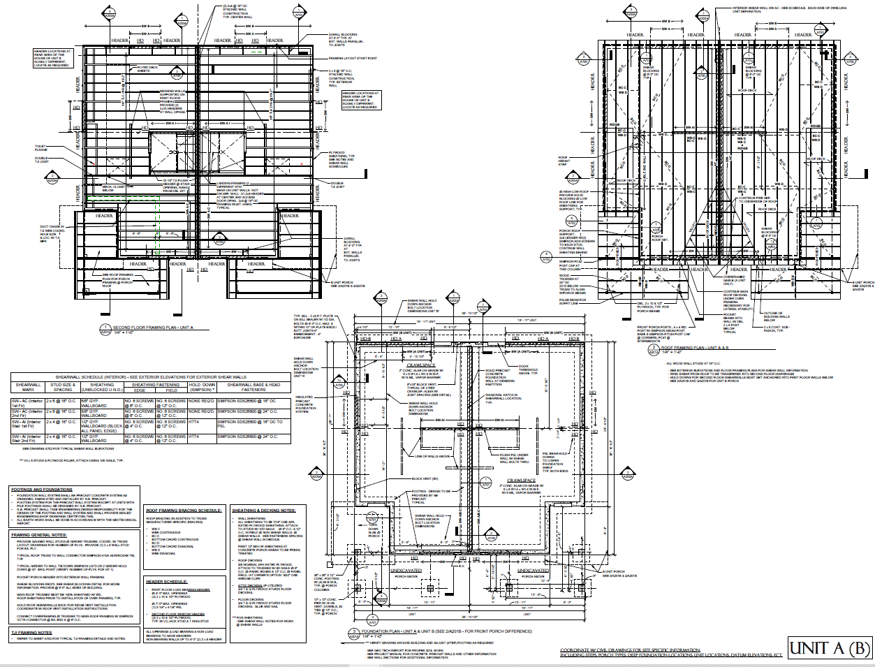 Rivergrove-Apts-Unit-A-B-Framing