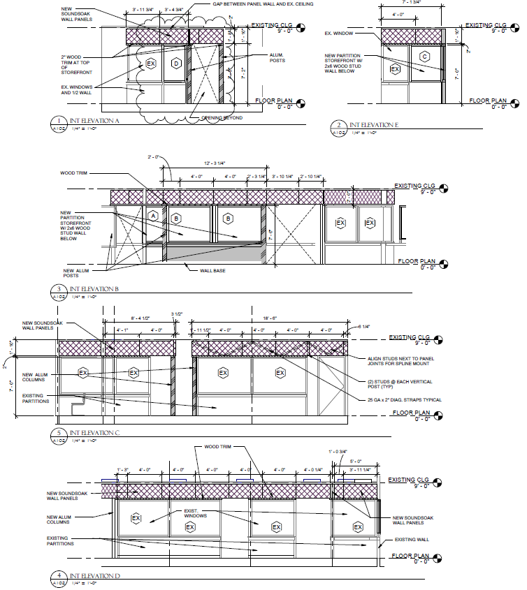 Social-Security-Office-Partition-Elevations